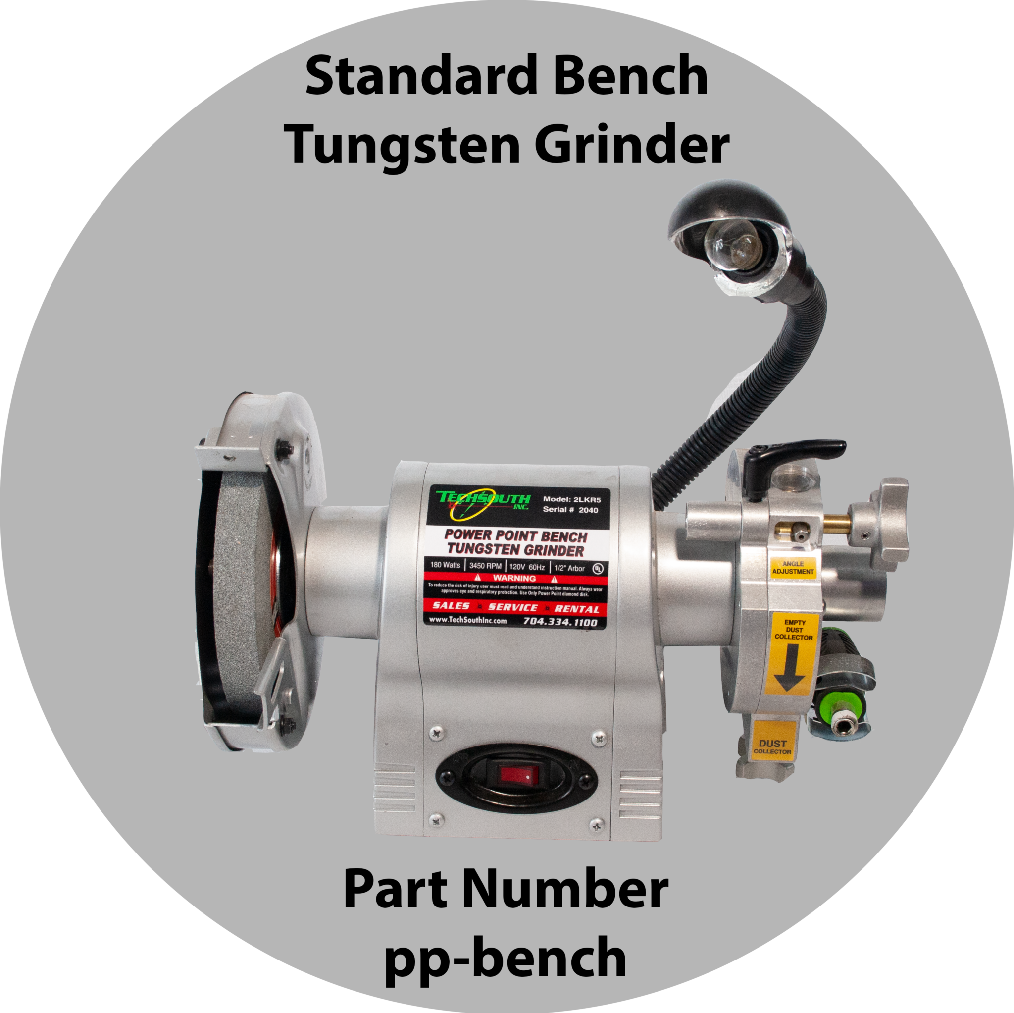 Standard Bench Tungsten Grinder TechSouth Inc.